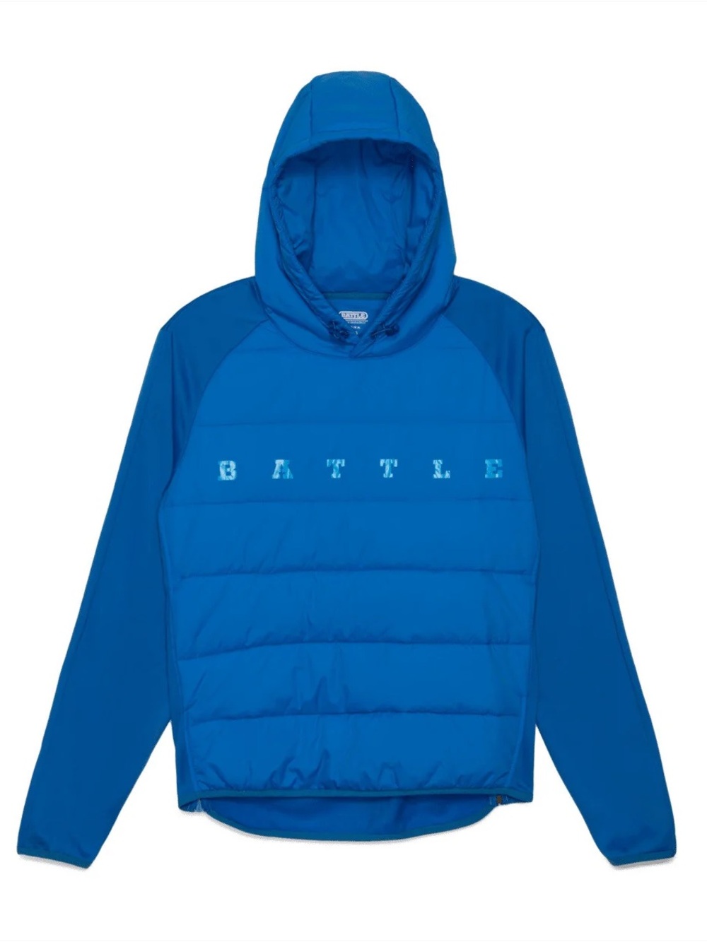 Battle Performance Men's Blue Hooded Insulated Pullover